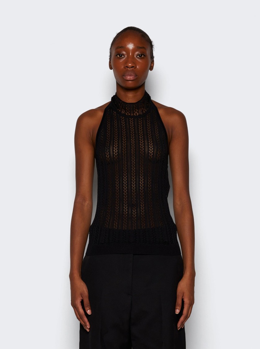 KHAITE KHAITE SHEER BENEDETTA TOP
