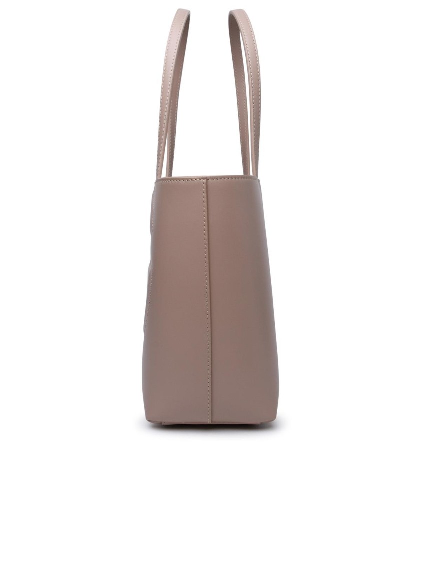 DOLCE&GABBANA＊スモールBAG（SHOPPING BAG IN CALF LEATHER） Small calfskin DG Logo Bag shopper in Black for Women
