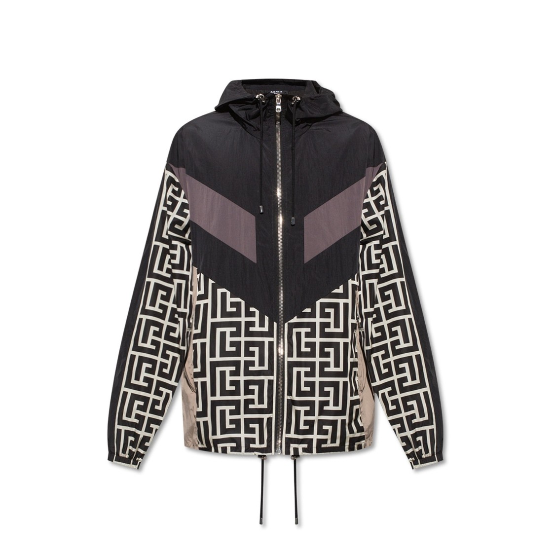 Balmain Nylon Monogram Jacket Casual Jacket | THE LIST