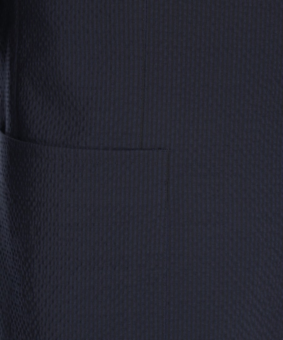 Tagliatore Single-breasted Virgin Wool Blazer In Blue