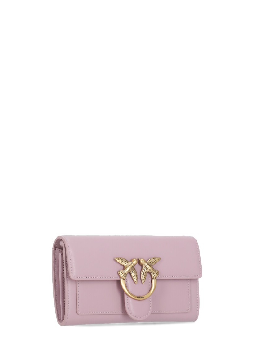PINKO PINKO LILAC LOVE ONE SIMPLY WALLET
