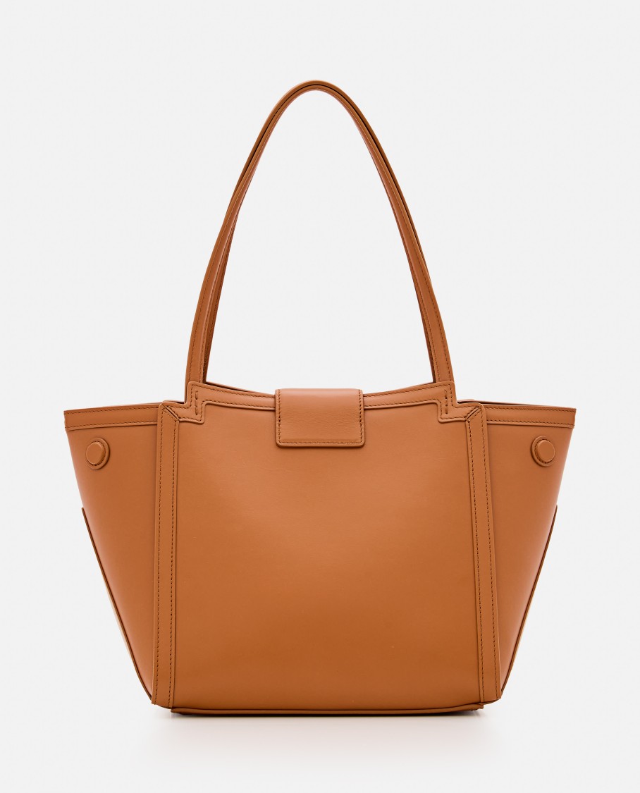 Shop Marni Riviera Mini Handbag In Brown