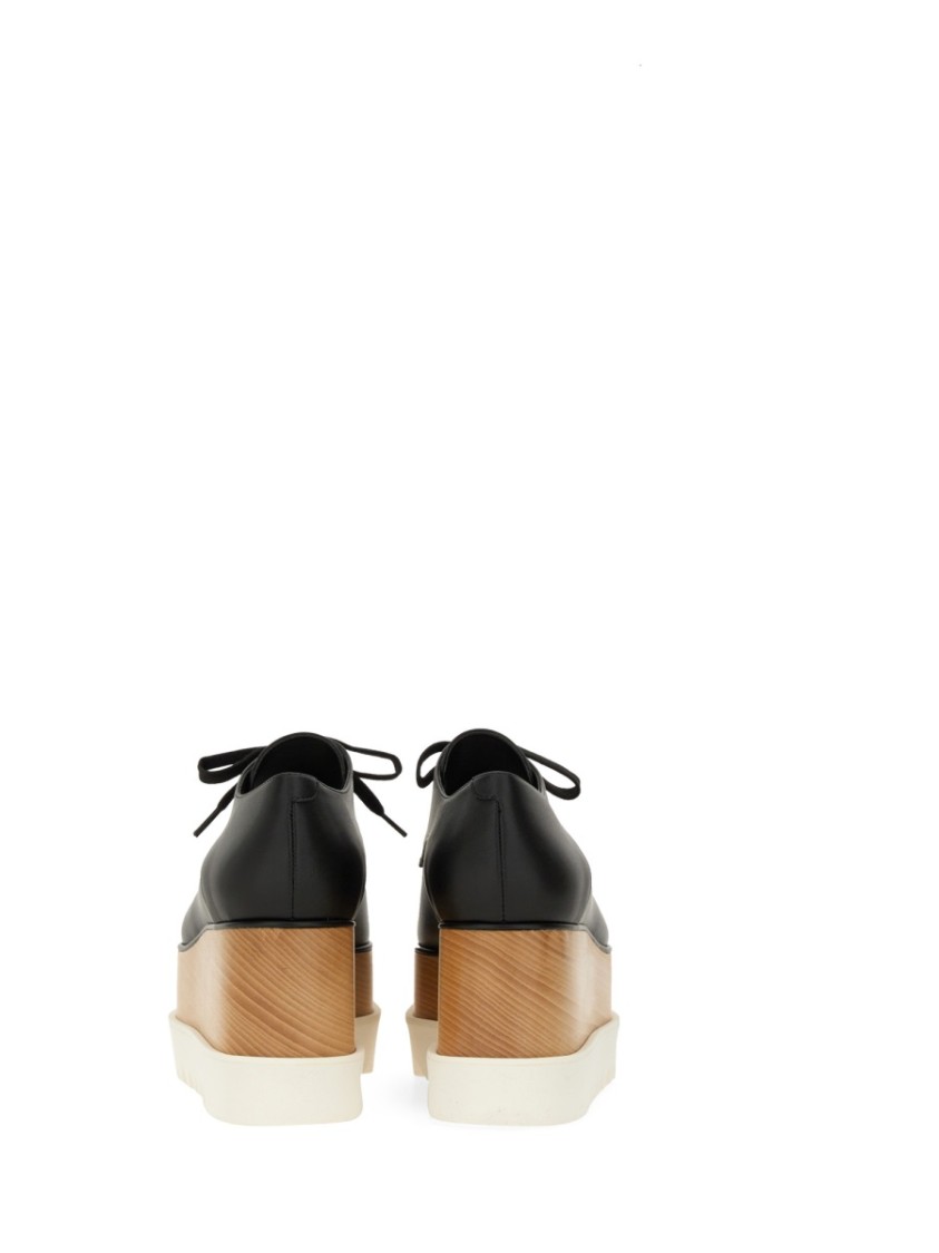Stella Mccartney Women Lace-up Elyse In Black