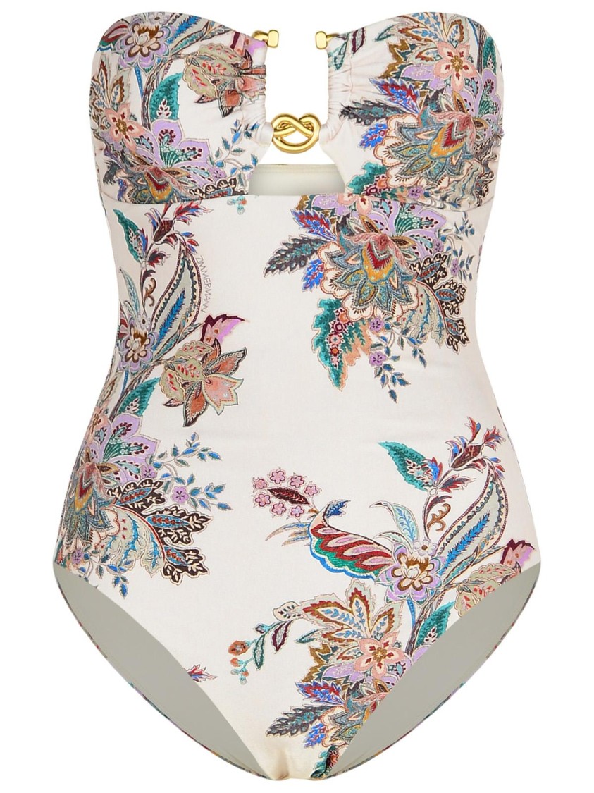 Shop Zimmermann Rihannon' One-piece Swimsuit