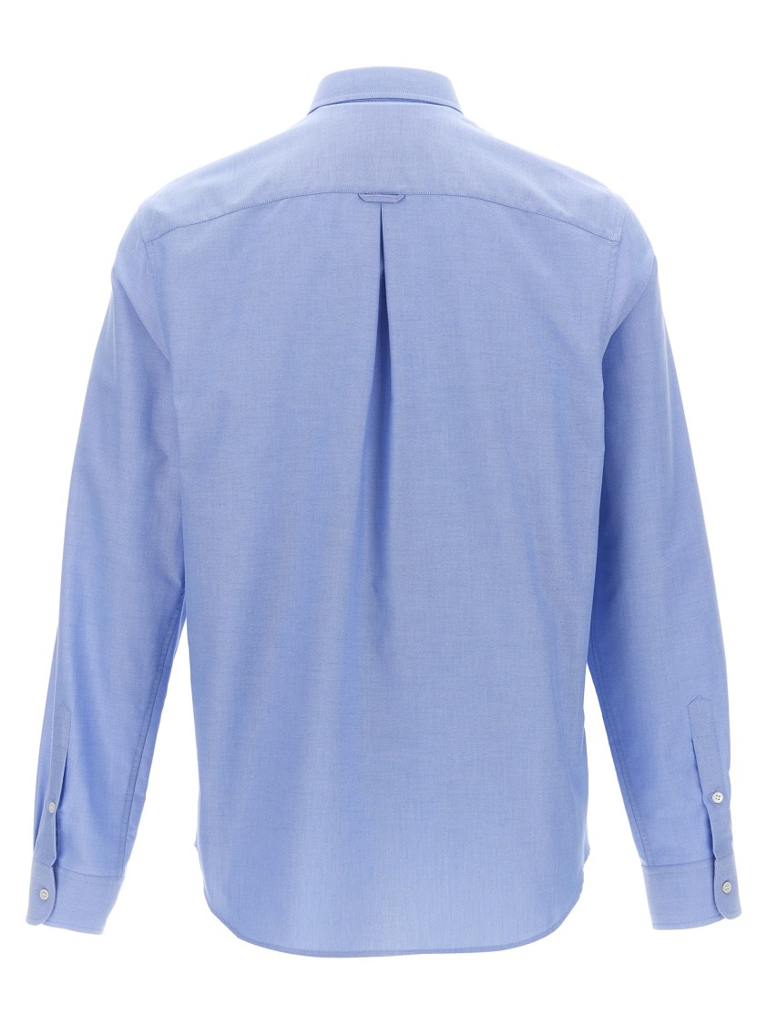 Valentino Camicia Maniche Lunghe Celeste In Blue