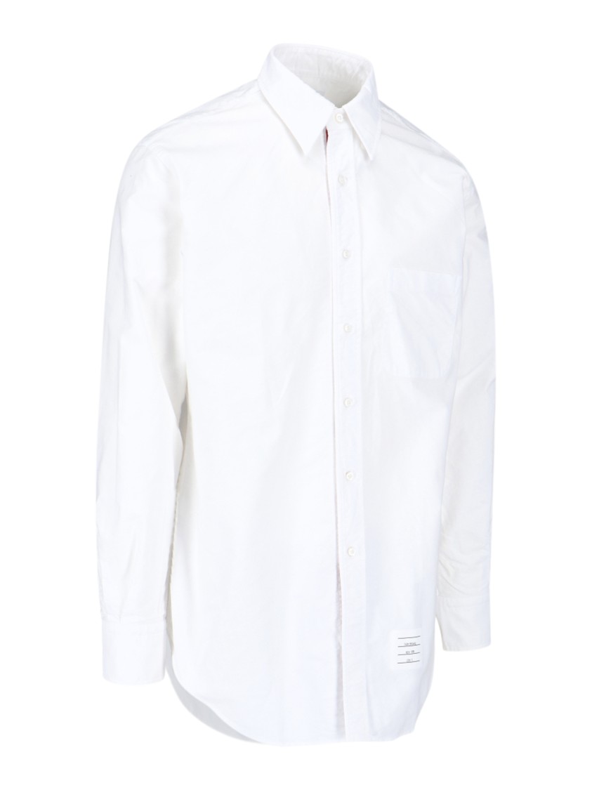 Thom Browne Classic Oxford Shirt In White