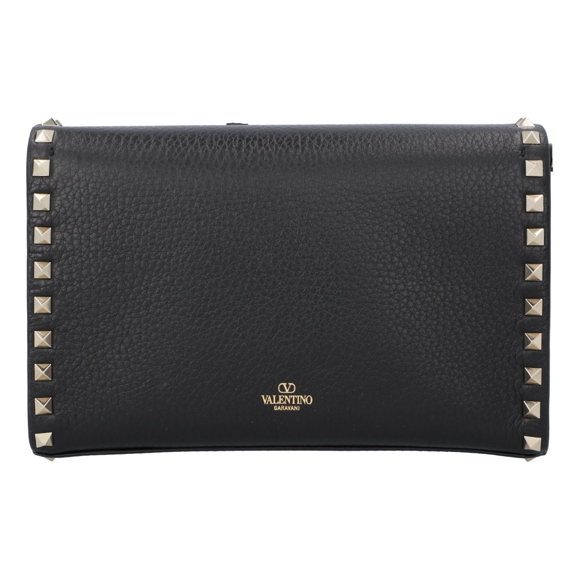 Valentino Rockstud Small Shoulder Bag In Black