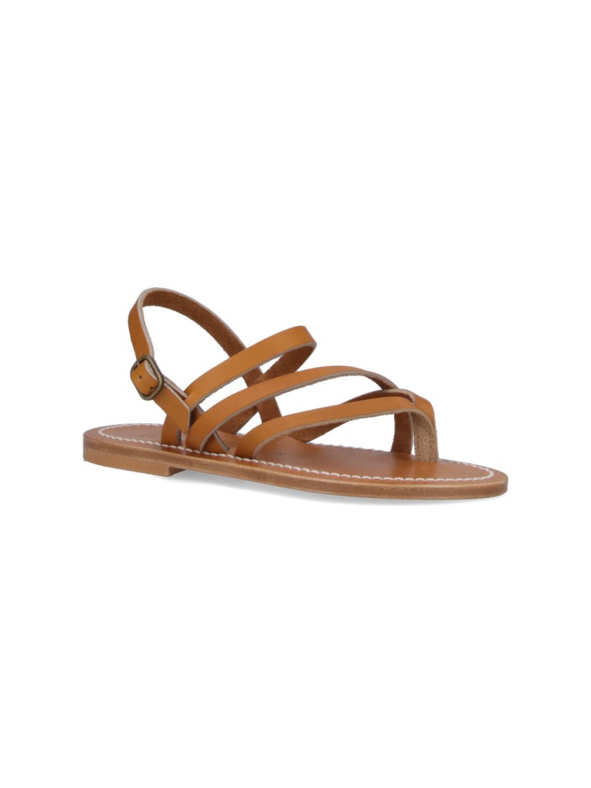 Kjacques K Jacques St Tropez Nemesis' Flip Flops – Brown