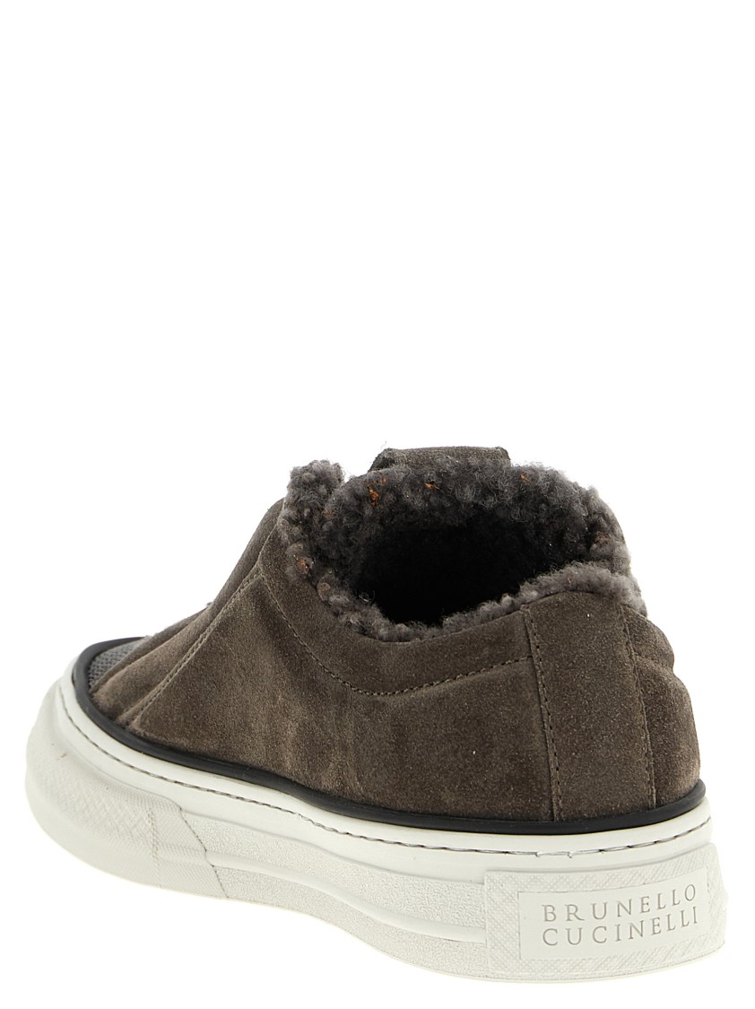 PRECIOUS TOE SNEAKERS Brunello Cucinelli Precious Toe