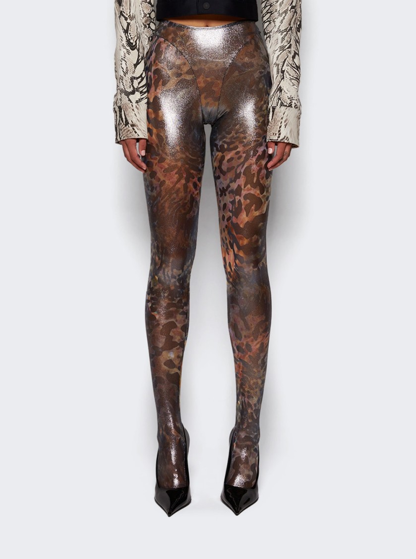 Mugler Printed Leggings