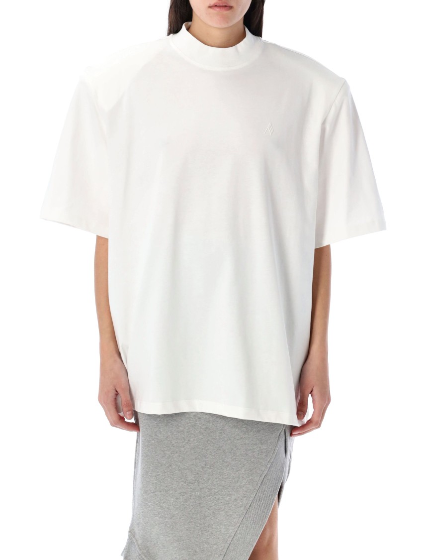 Shop Attico The Kylie Oversized T-shirt In White