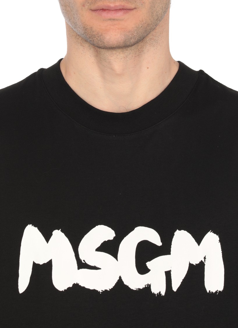 Msgm Topwear In Black
