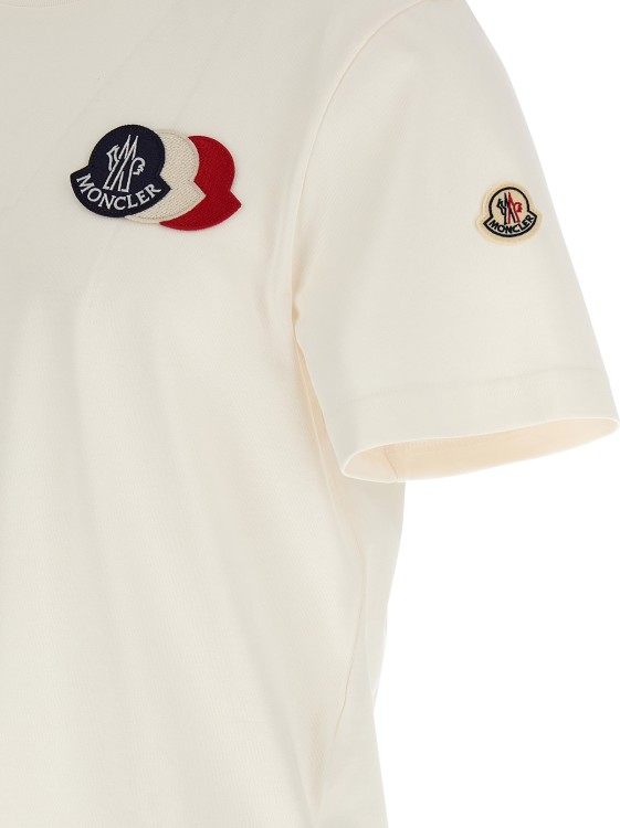 MONCLER Ｔシャツ フランス国旗風デザイン 146cm Moncler Heavy Cotton Logo T-Shirt | Saks Fifth Avenue
