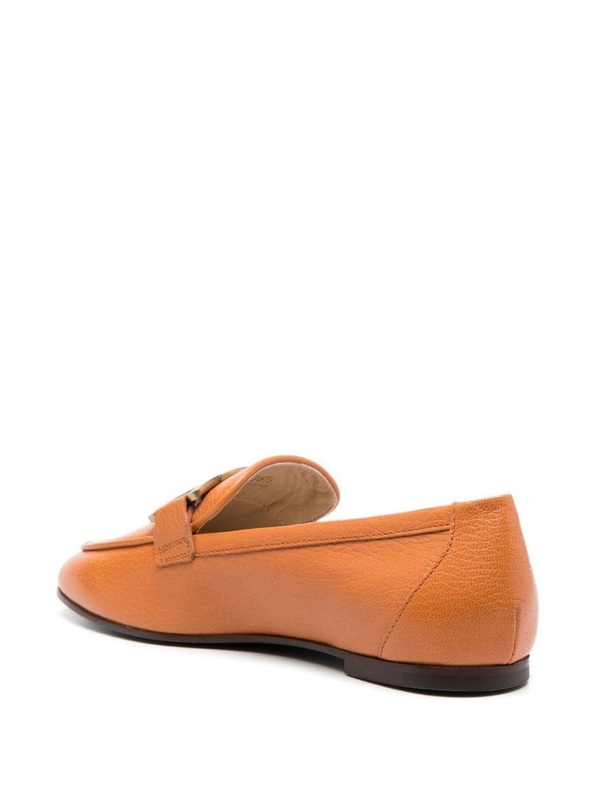 Tod's Cuoio Leg.79a Mocassisns In Brown