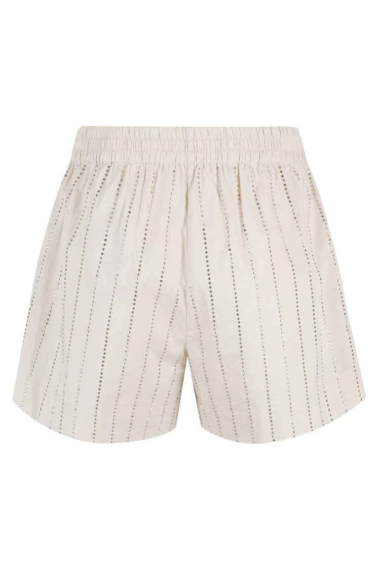 Shop Mc2 Saint Barth Cotton Poplin Shorts