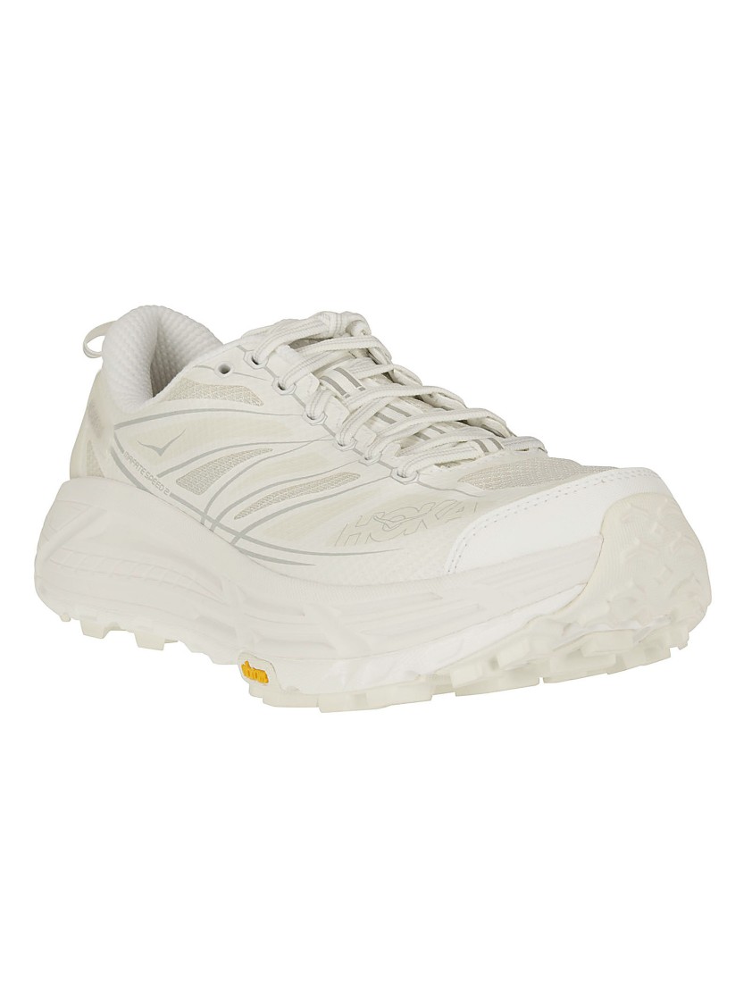 Hoka Mafate Speed 2 Rubber And Mesh Running Sneakers In White
