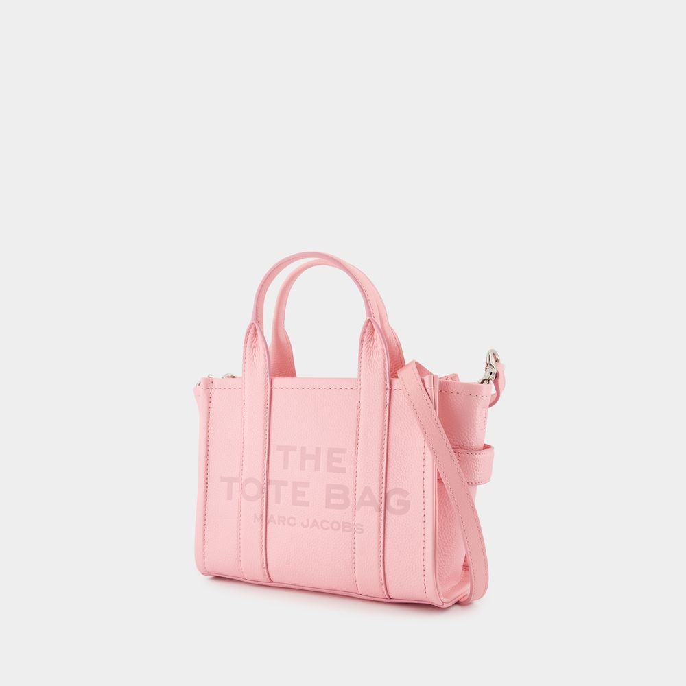 Marc Jacobs The Small Tote - Leather - Pink In Pink