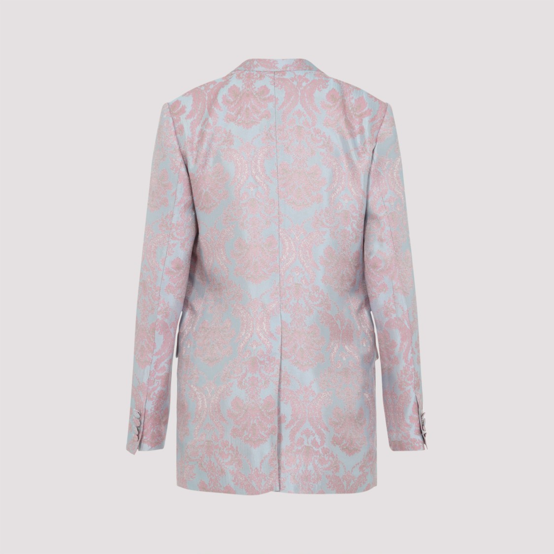 Dries Van Noten Tailored Blazer With Damask Pattern