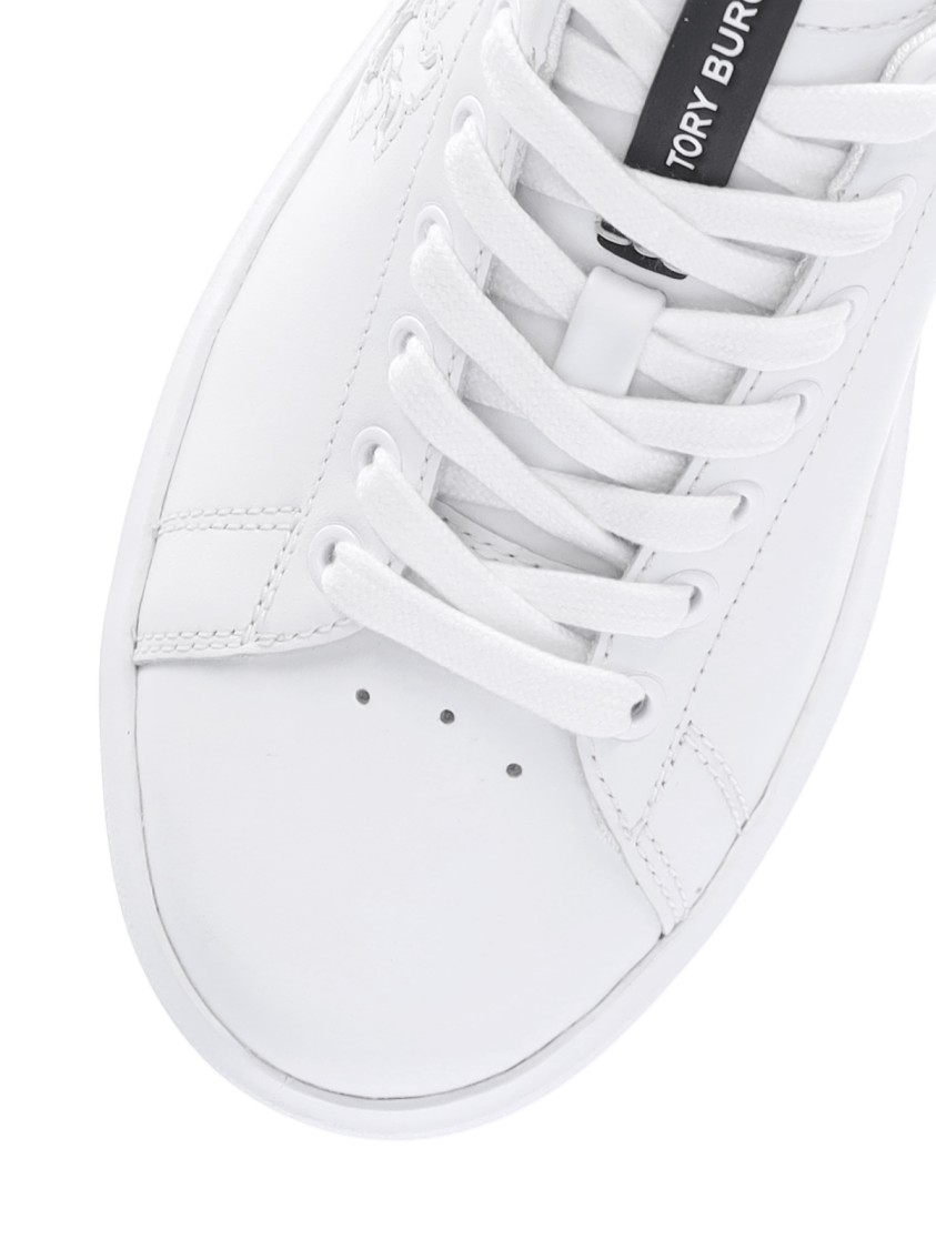Shop Tory Burch Howell Court Sneakers – White