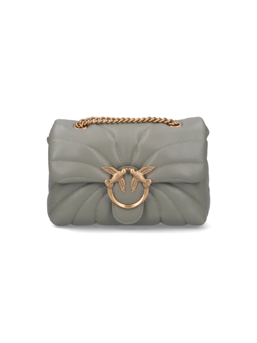 Pinko "Love Puff Butterfly" Mini Bag Green