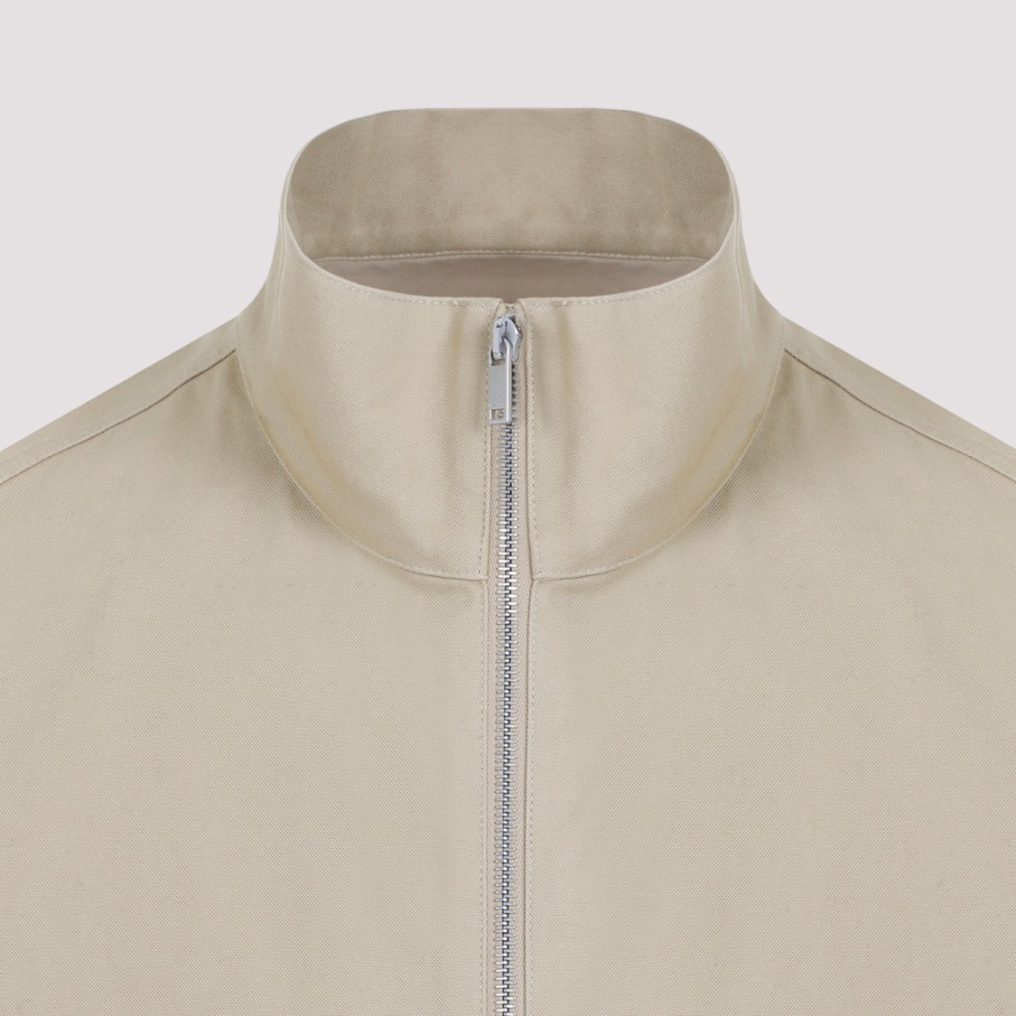 Jil Sander High-collar Logo-patch Jacket