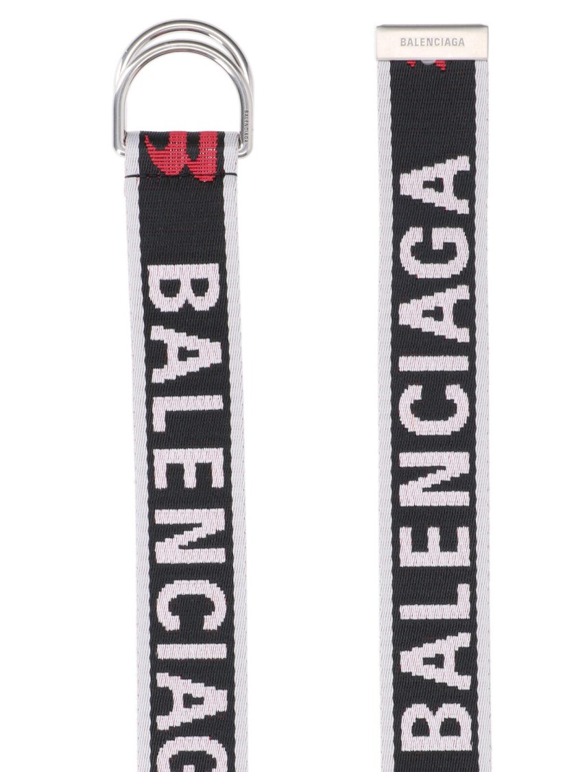 Men's D Ring Belt in Black | Balenciaga US