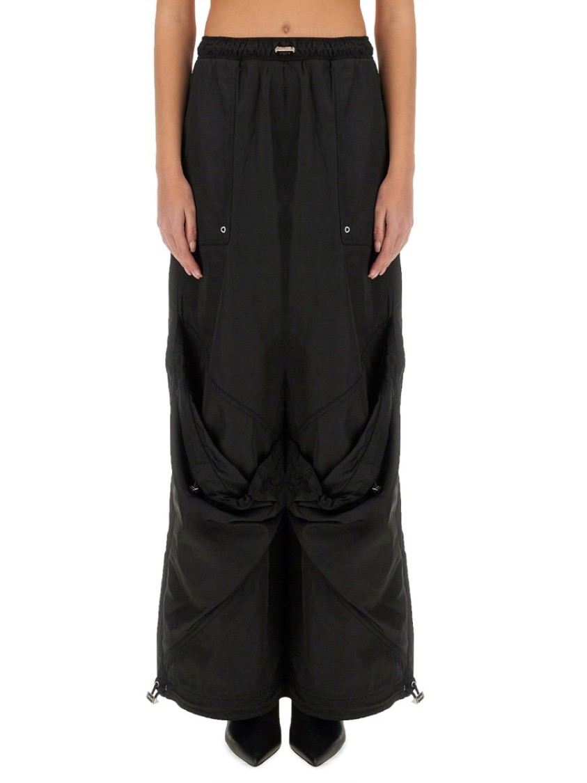 Attico Elegant Long Pants For Women In Black