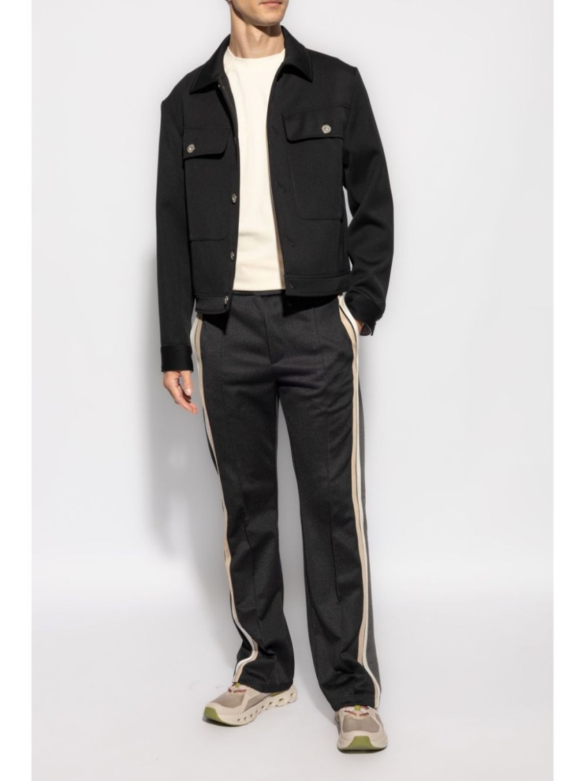 Shop Jacquemus Beige Cotton T-shirt With Embossed Logo In Neutrals
