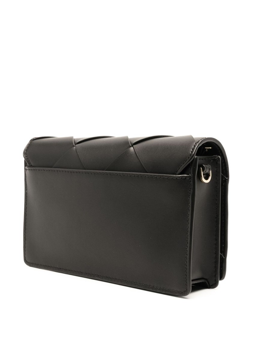 Shop Michael Kors Quilted Shoulder Bag With Chain Strap And Polished Finish