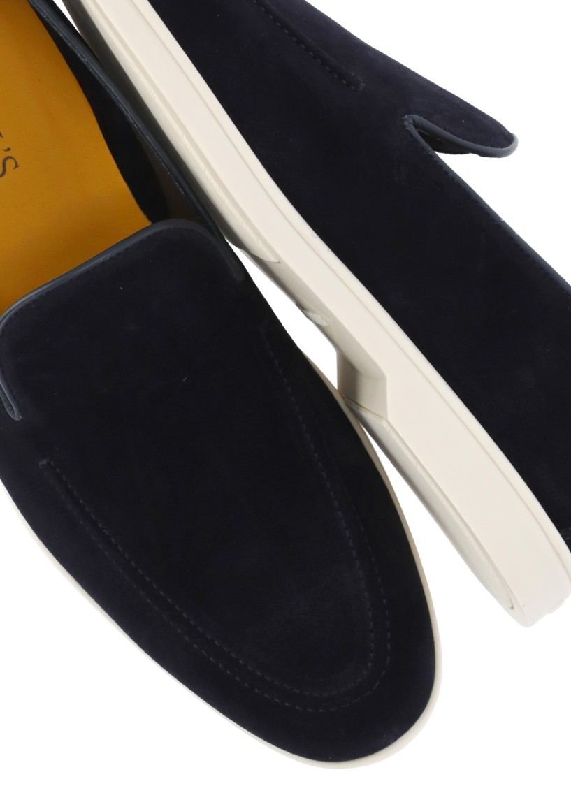 Doucal's Mocassins Adler Suede Loafers