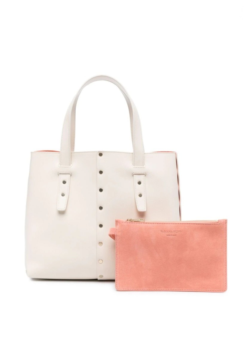 ショルダーバッグ・ポシェット Fabiana Filippi Structured Shoulder Bag With Decorative Fabiana Filippi Structured Shoulder Bag With Decorative