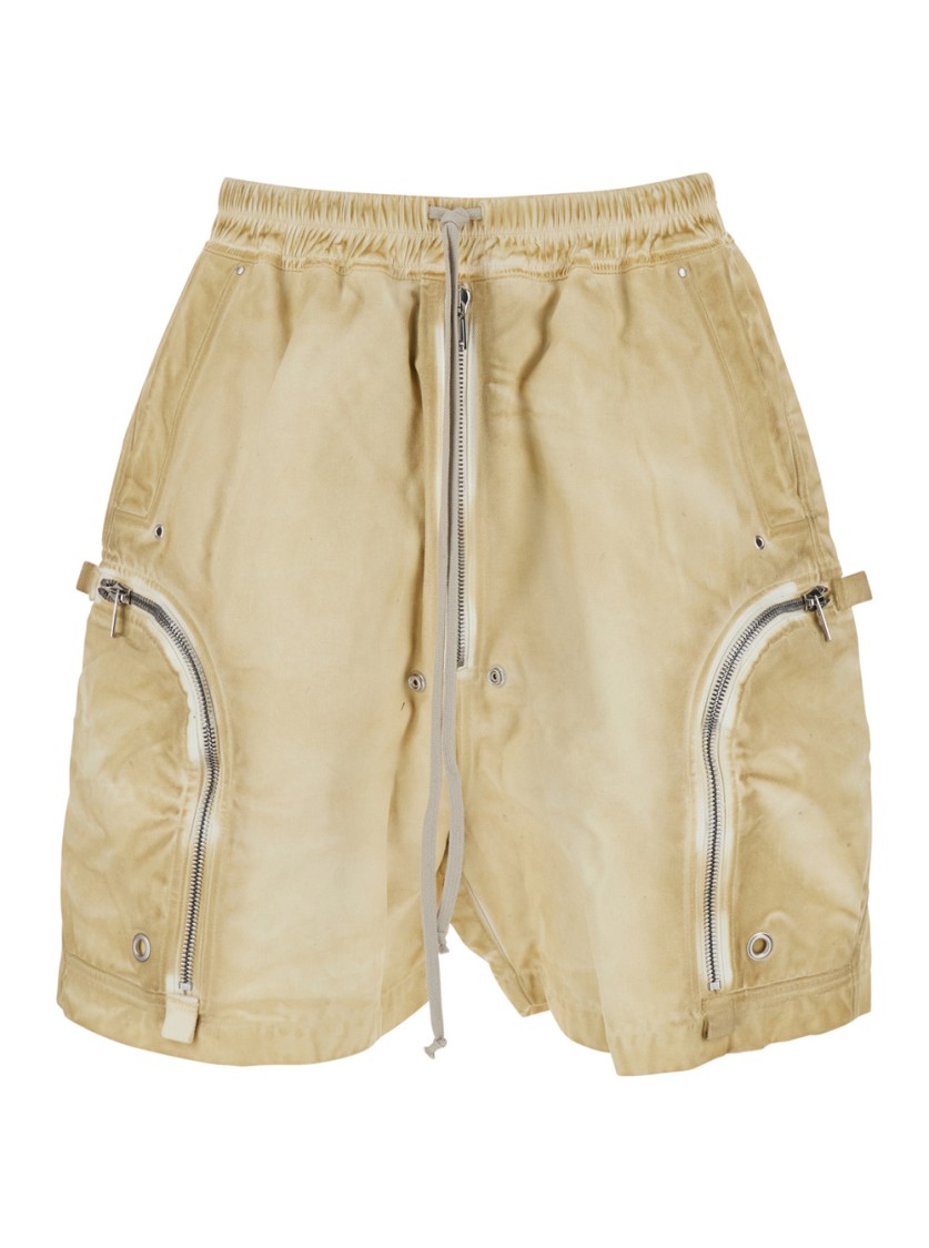 DRKSHDW DRKSHDW SHORTS - BAUHAUS SHORTS - PARCHMENT