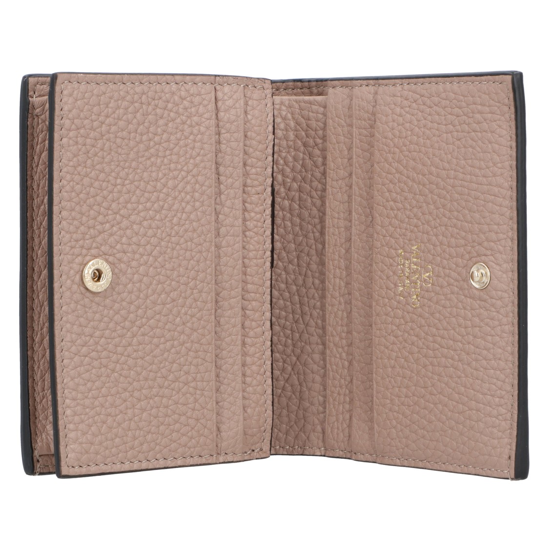 Valentino Rockstud Wallet In Pink