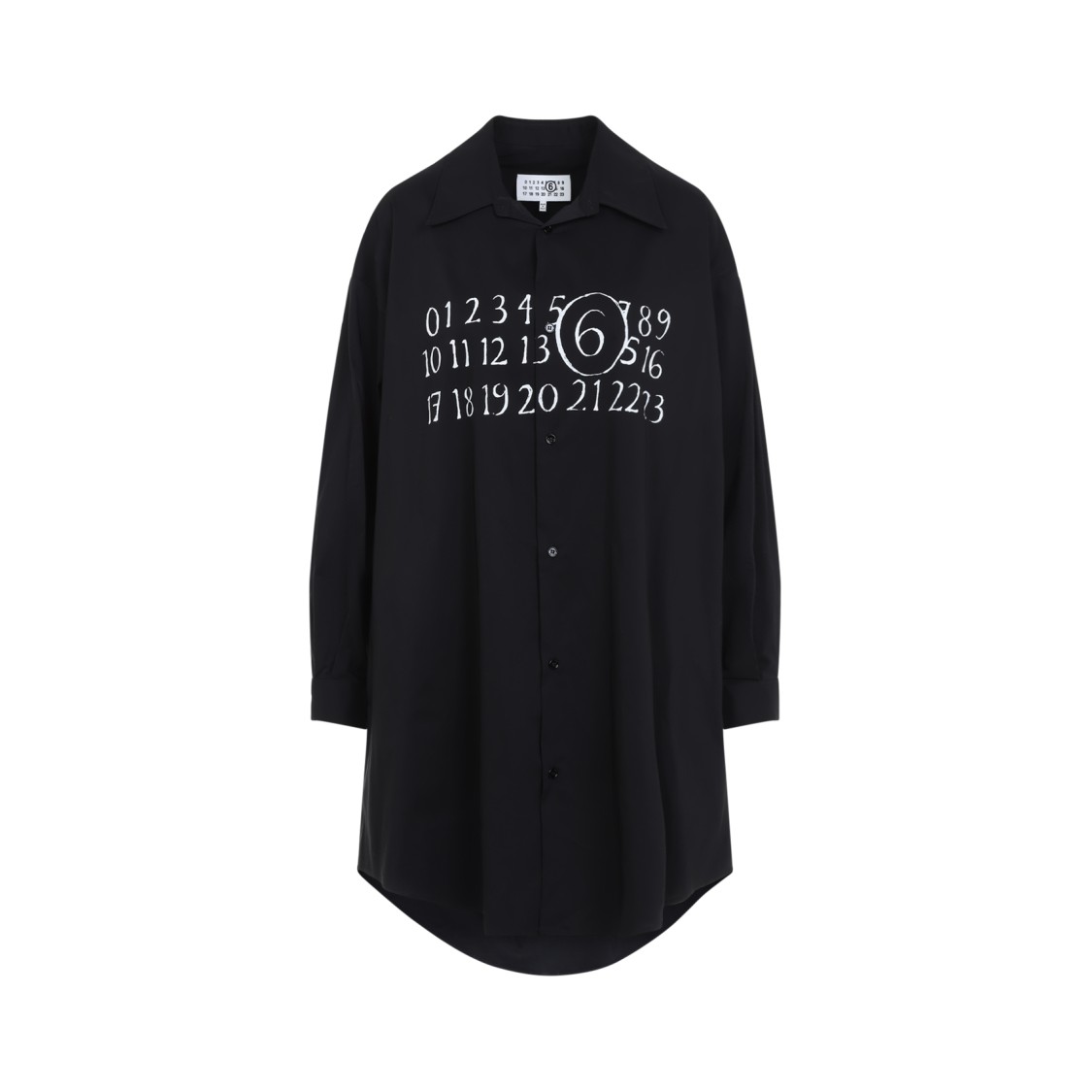 Mm6 Maison Margiela Mm6 By Maison Margiela Black Cotton Dress In Black