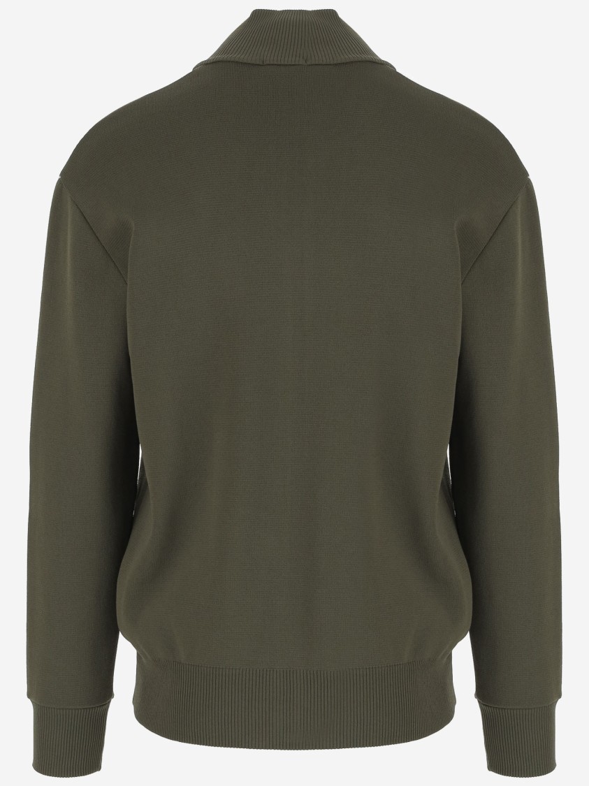 Shop Autry Viscose Blend Sweatshirt With Logo In Green