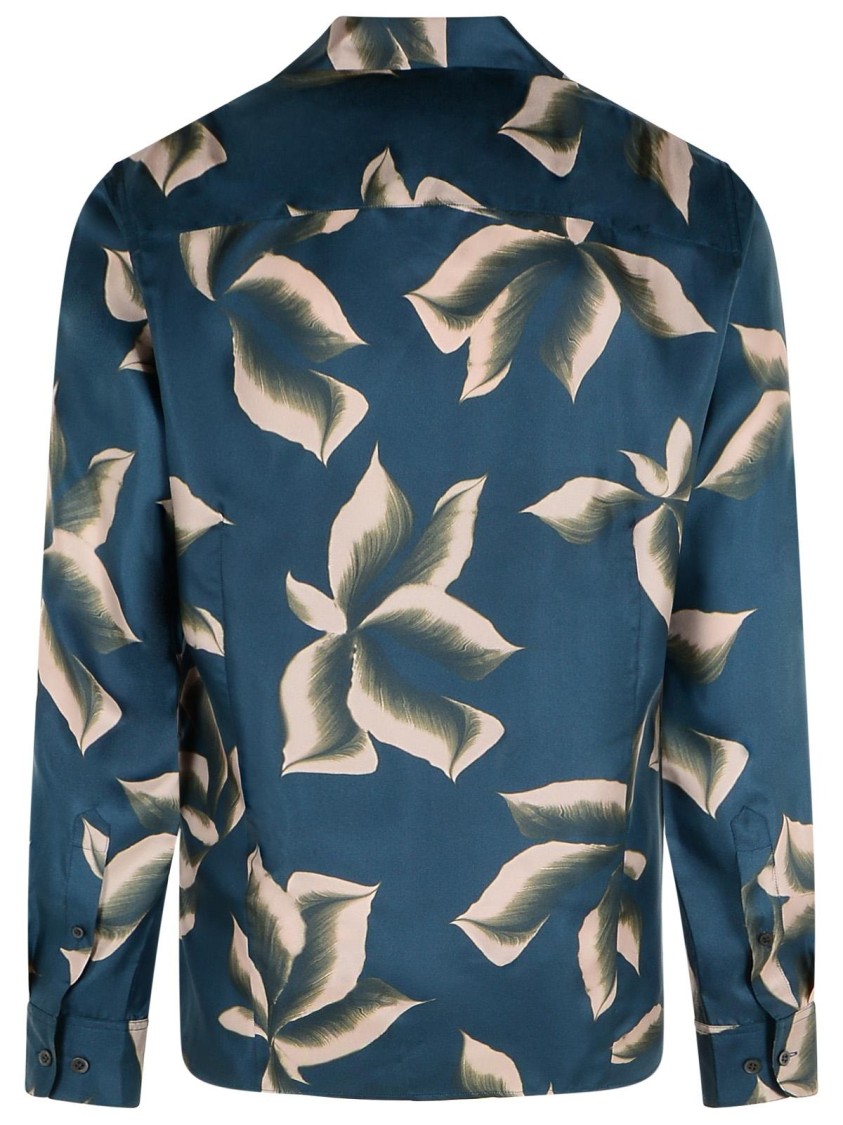 Dries Van Noten Carvies Shirt And Blouse Blue In Blue