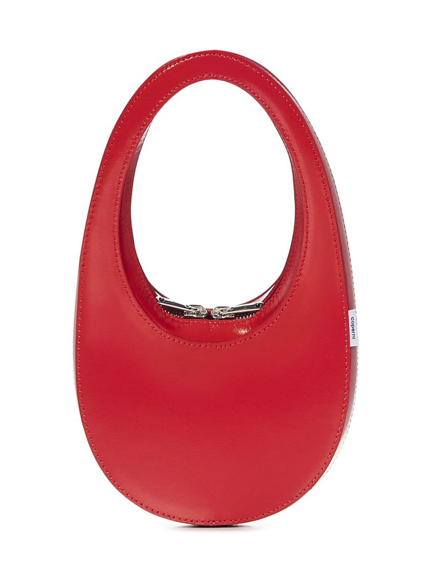 COPERNI COPERNI GLOSSY RED LEATHER HANDBAG