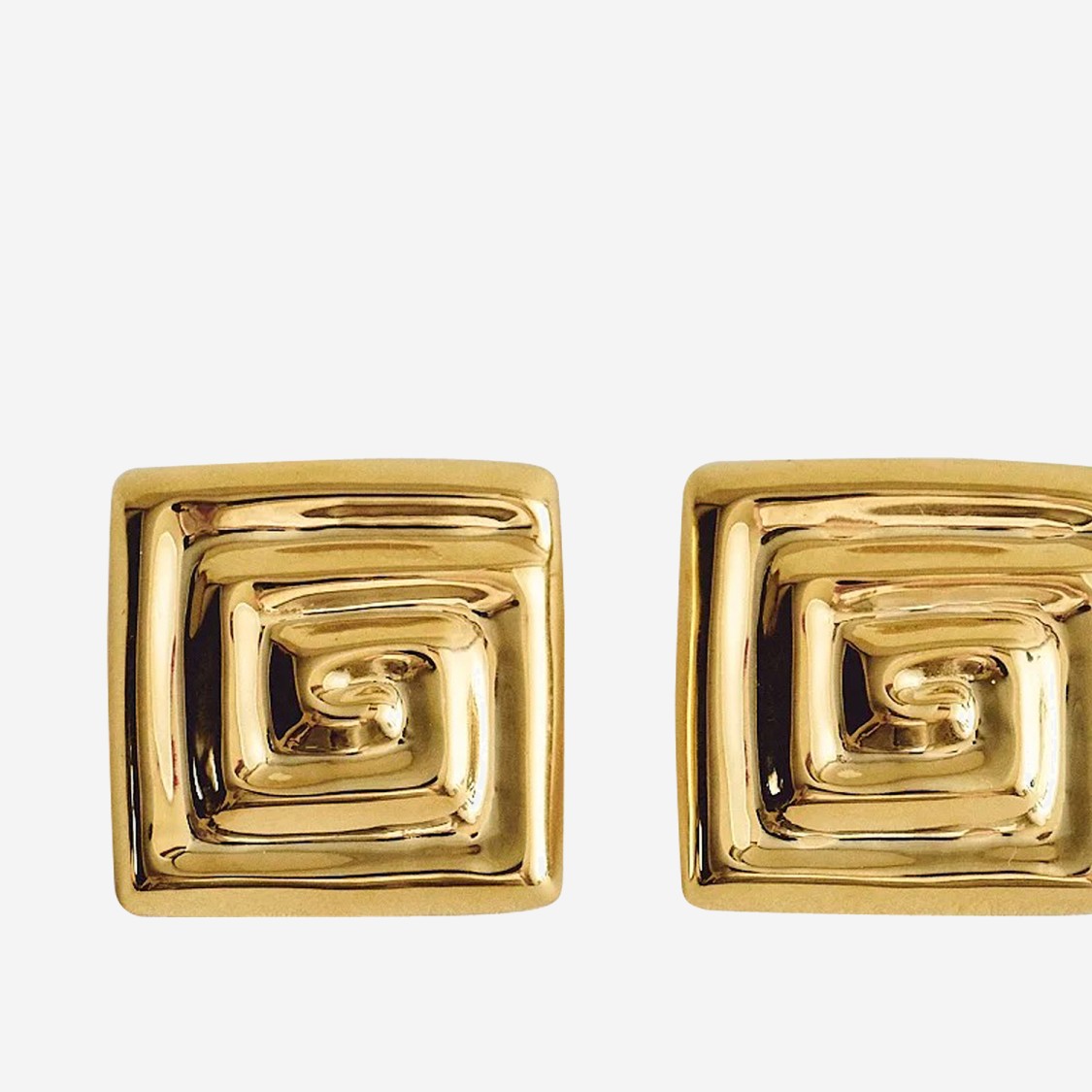 Louis Abel Uzu Square Earrings In Not Applicable