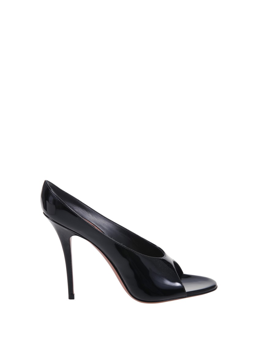 Shop Amina Muaddi Anok 105 Slipper