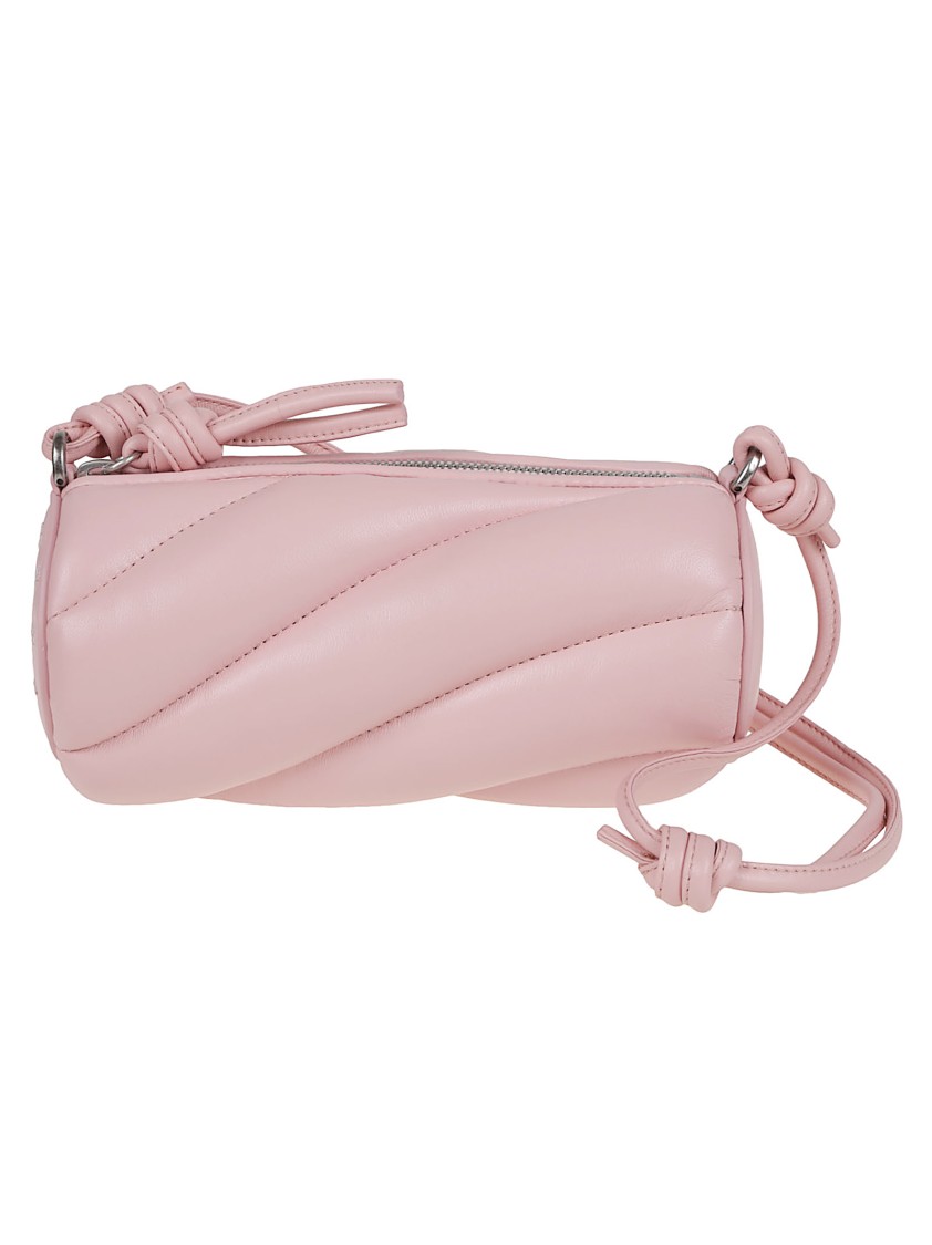 Fiorucci Baby Pink Leather Mini Mella Bag