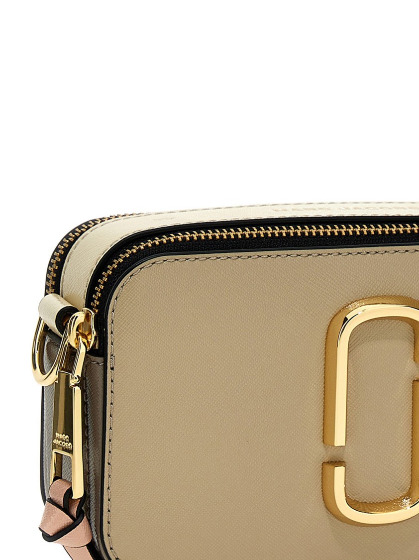 Marc Jacobs 'the Snapshot' Crossbody Bag In Neutral