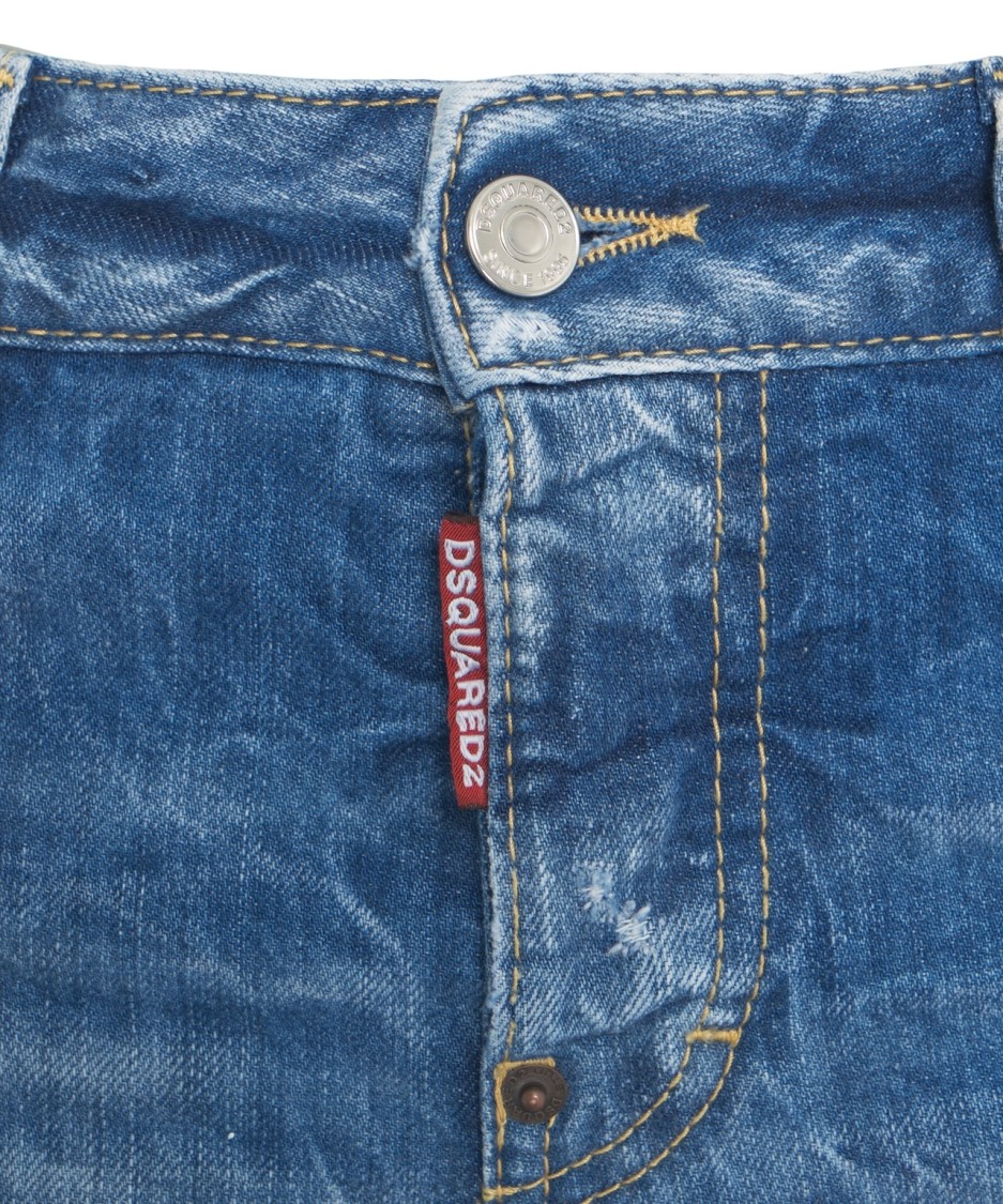 Dsquared2 Blue Denim Cool Girl Jeans In Blue