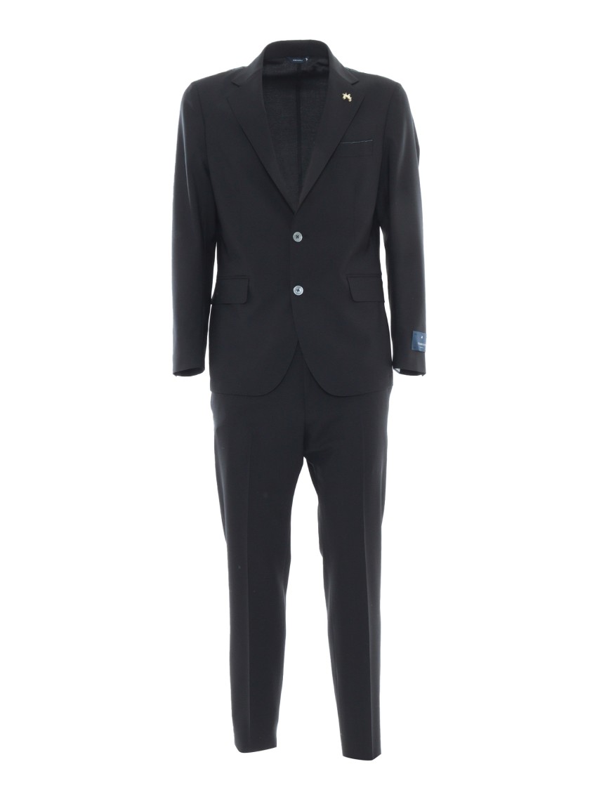 Tombolini Tailored Single-breasted Suit With Subtle Pocket Detail