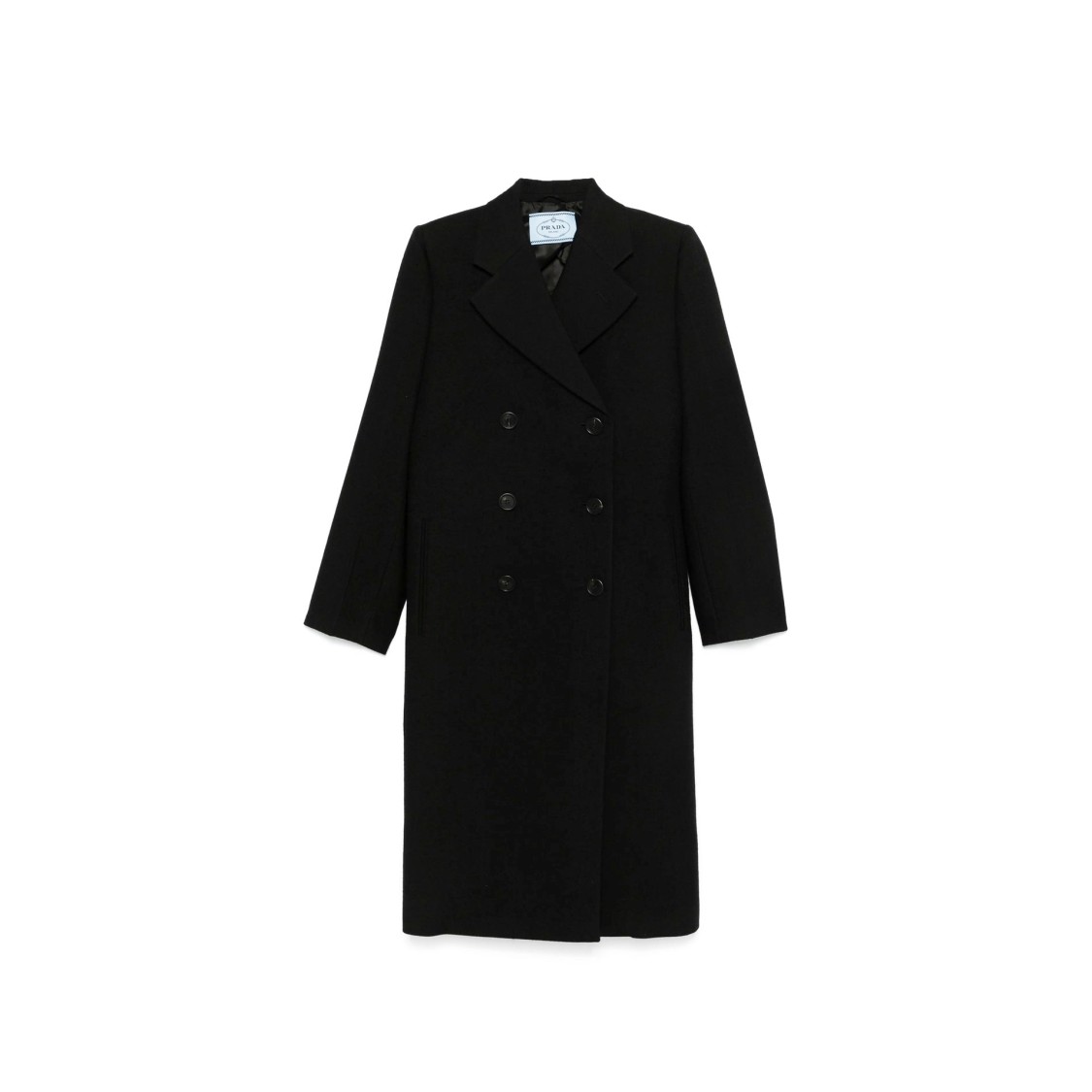 ダウンジャケット・コート Prada Asymmetric Hem Virgin Wool Coat Prada Asymmetric Hem Virgin Wool Coat Long | THE LIST