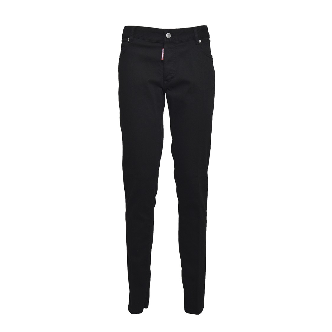 Dsquared2 Black Denim Twiggy Jeans In Black