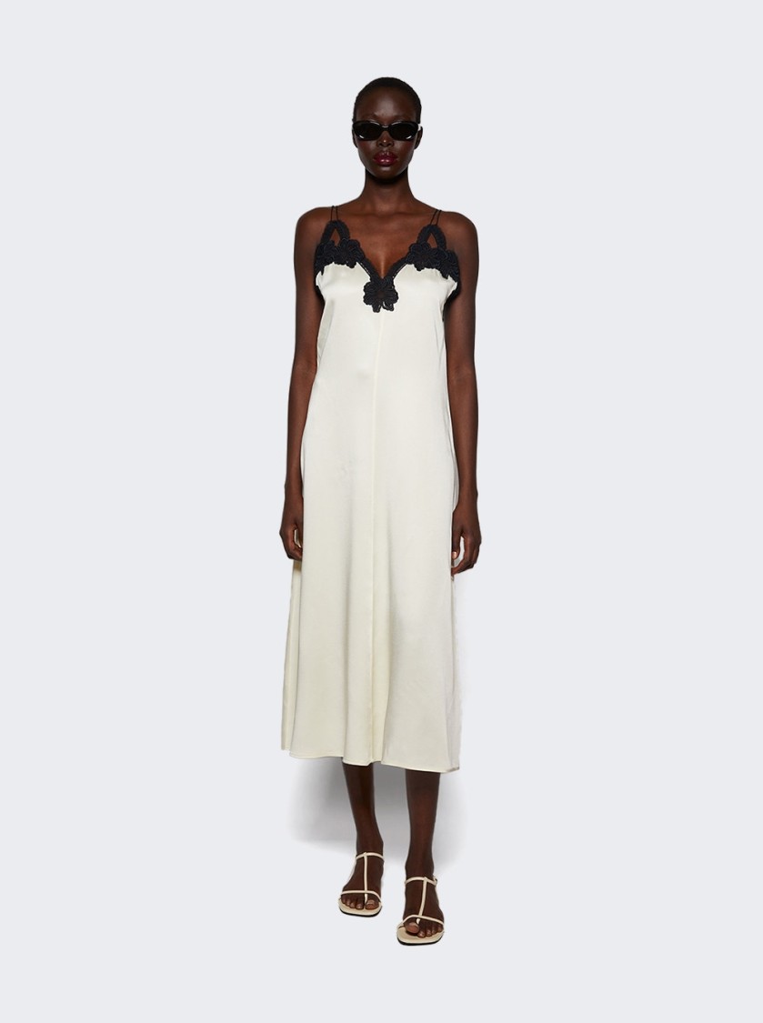 Shop Jil Sander T-strap Sandals In Neutrals