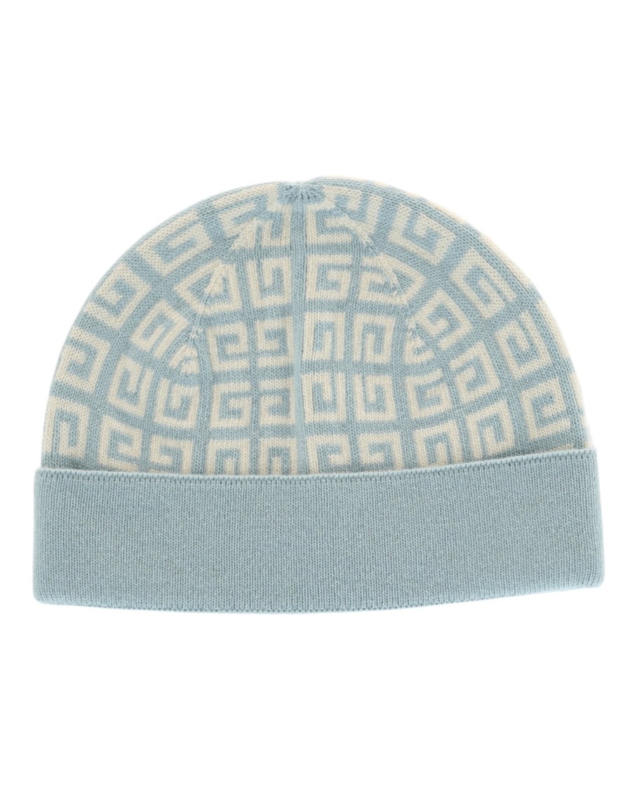 Givenchy Knit Double Face Beanie In Gray