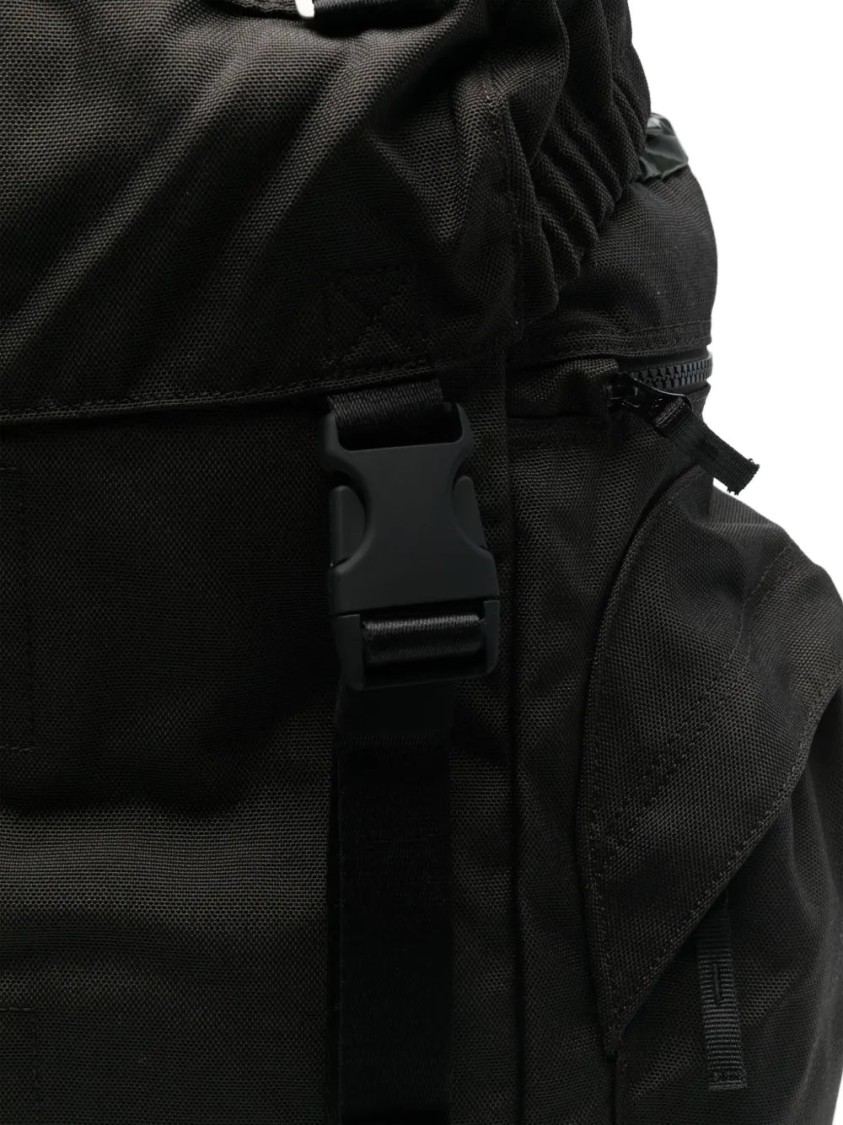 STONE ISLAND STONE ISLAND FOLDOVER-TOP CANVAS BACKPACK