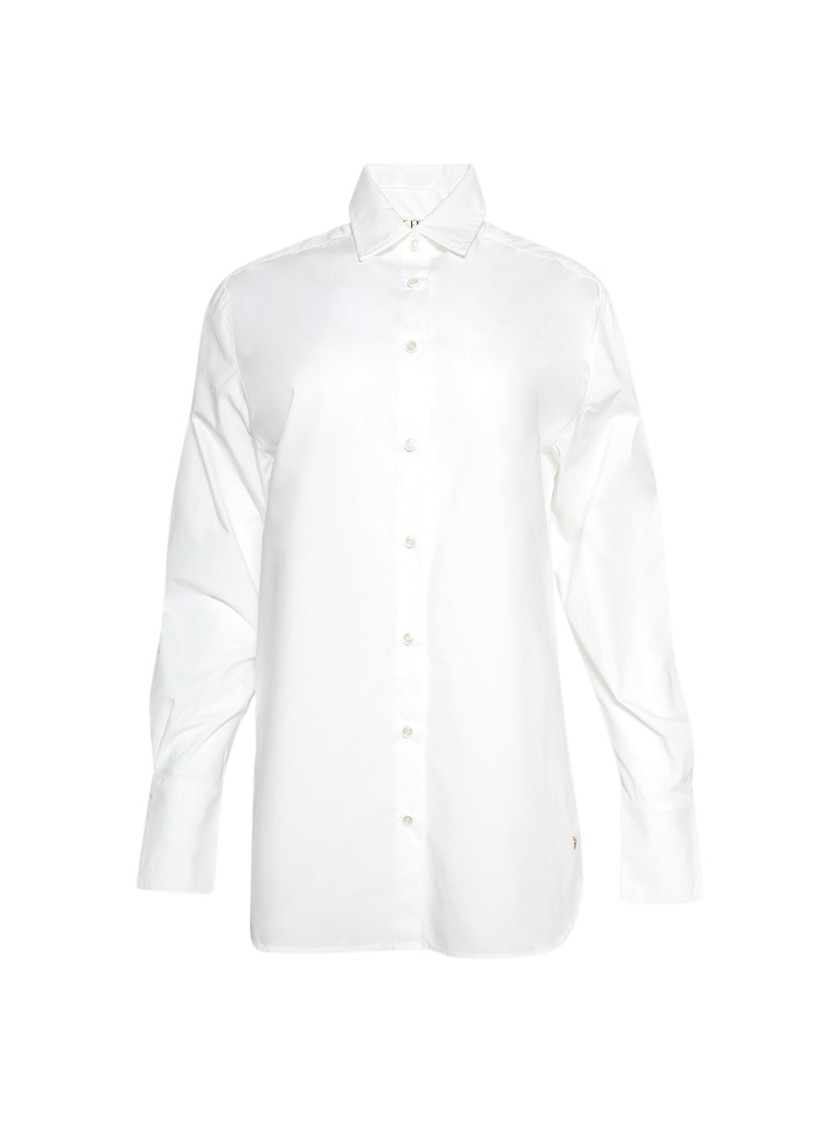 Éterne Eterne Long-sleeved Button Down White