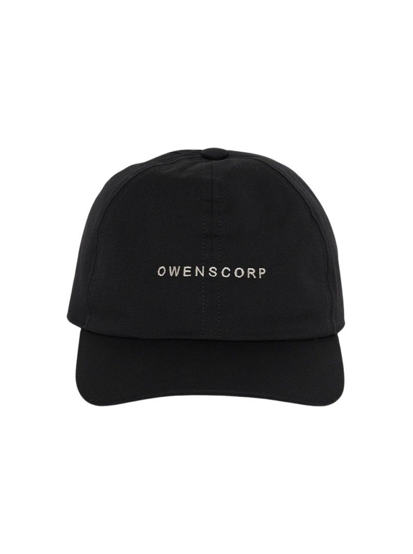 Rick Owens Hollywood Baseball Cap Black In Black